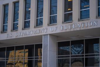 [Image of the US Department of Education Building]